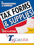 Tax Forms Catalog